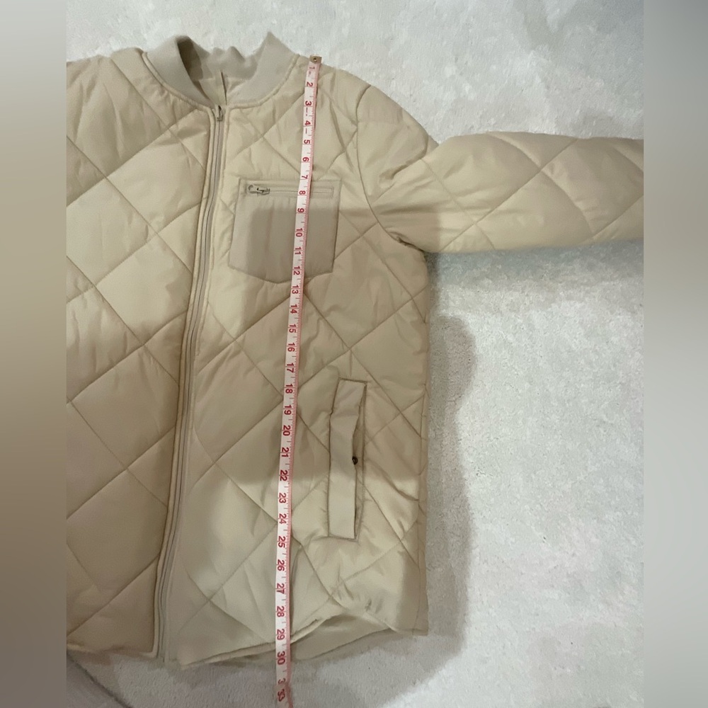 Reversible Quilted Tan Jacket - Picture 10 of 10